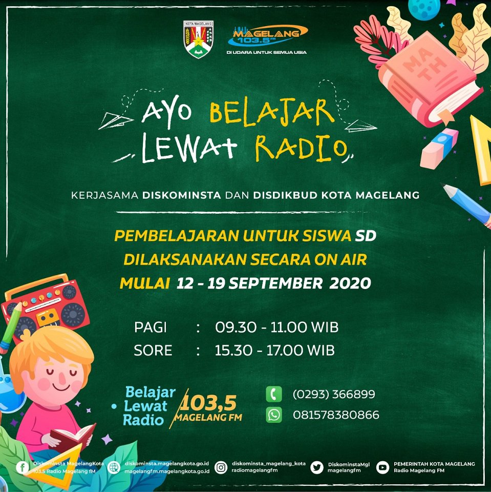 Ayo Belajar Lewat Radio